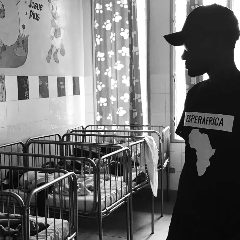 Children's home room visited by Esperafrica